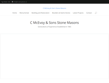 Tablet Screenshot of cmcevoyandsons.ie
